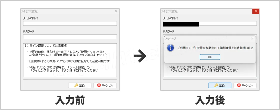 キーワードスカウターSTのインストール完了画面の画像